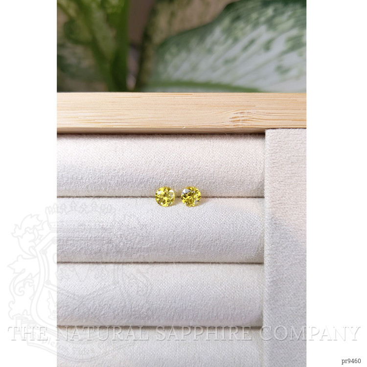 1.03 Ct.Tw. Yellow Sapphire Pair from Ceylon (Sri Lanka)