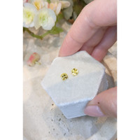 1.33&nbsp;Ct.Tw.Total Carat Weight Yellow Sapphire Pair from Ceylon (Sri Lanka) Life Style