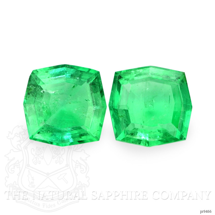 6.20 Ct.Tw. Emerald Pair from Afghanistan