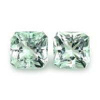 0.74 Ct.Tw.Total Carat Weight Beryl Pair Video