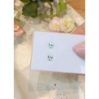 0.74 Ct.Tw.Total Carat Weight Beryl Pair Life Style