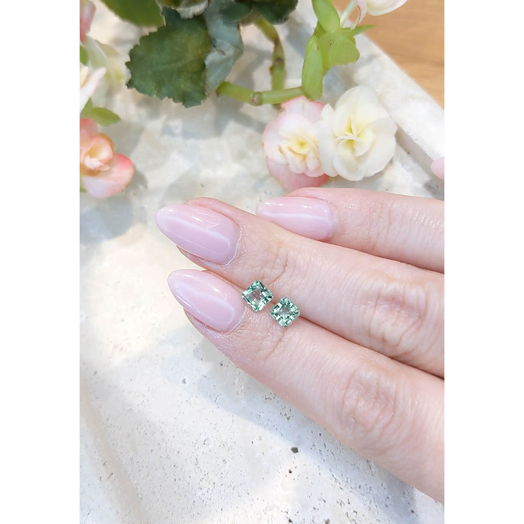 1.17 Ct.Tw. Beryl Pair from Afghanistan