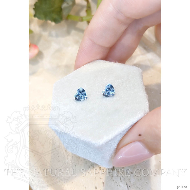 1.48 Ct.Tw. Aquamarine Pair from Brazil