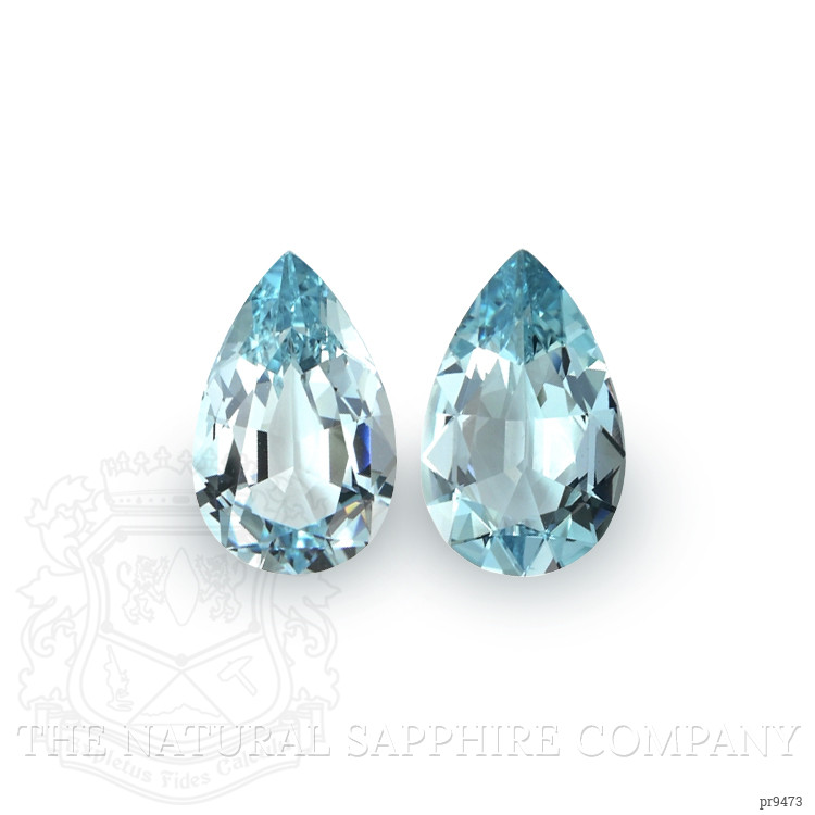5.32 Ct.Tw. Aquamarine Pair from Brazil