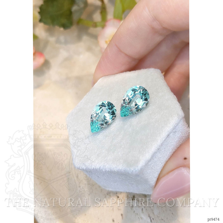 8.52 Ct.Tw. Apatite Pair from South Africa