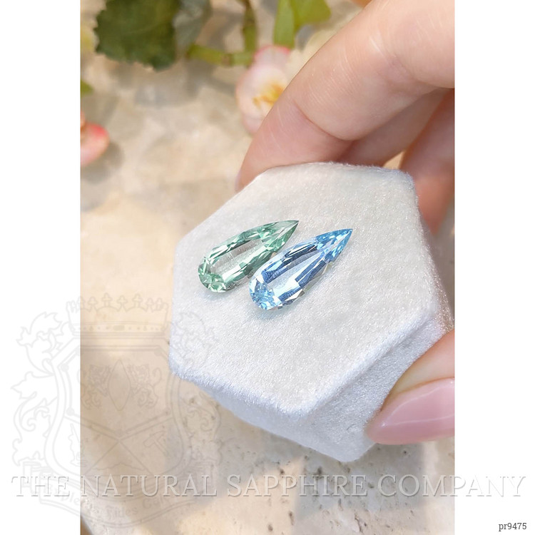 8.60 Ct.Tw. Apatite Pair from South Africa