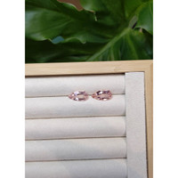 6.25 Ct.Tw.Total Carat Weight Morganite Pair from Brazil Life Style