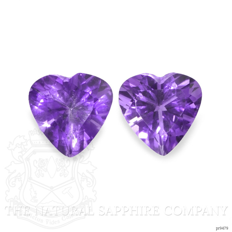 2.18 Ct.Tw. Amethyst Pair from Africa