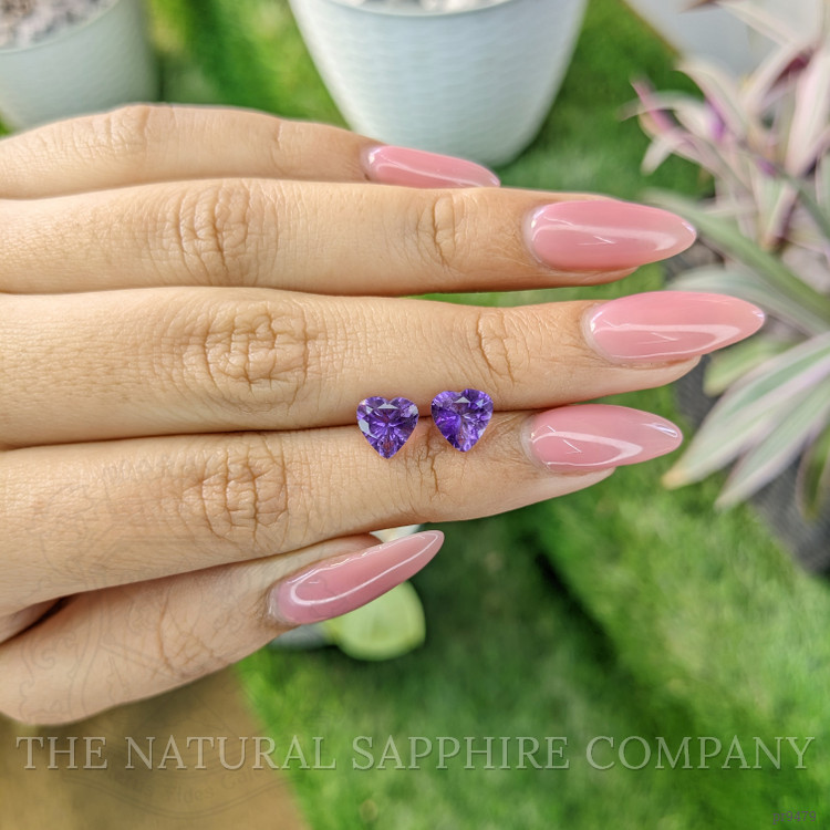 2.18 Ct.Tw. Amethyst Pair from Africa