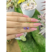 2.29&nbsp;Ct.Tw.Total Carat Weight Amethyst Pair from Africa Life Style