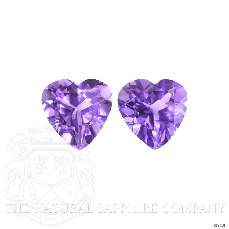 2.07 Ct.Tw. Amethyst Pair from Africa