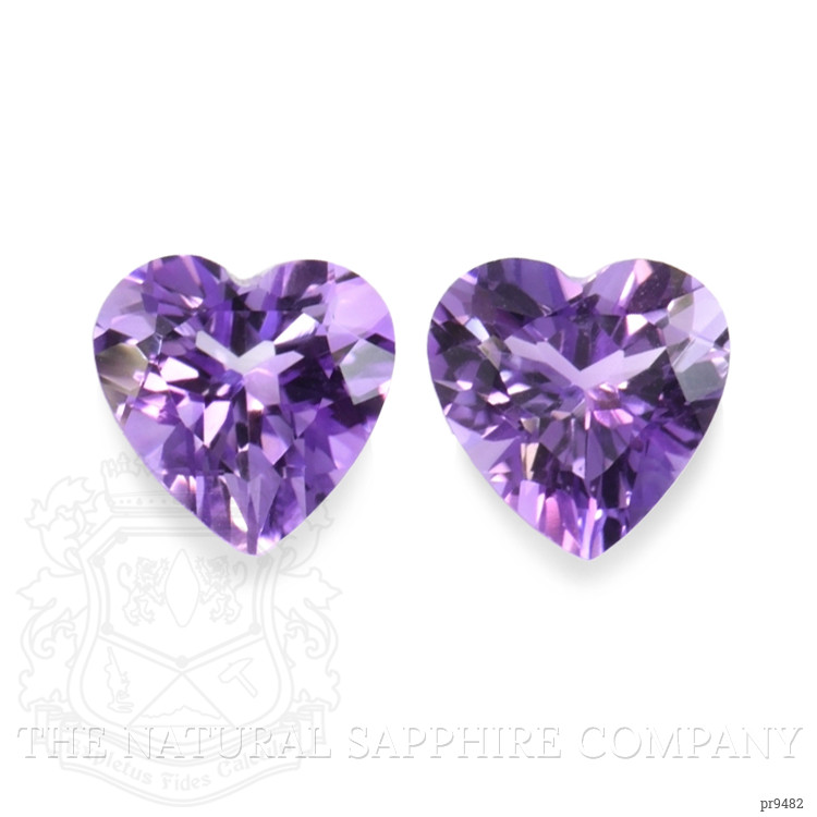 2.08 Ct.Tw. Amethyst Pair from Africa