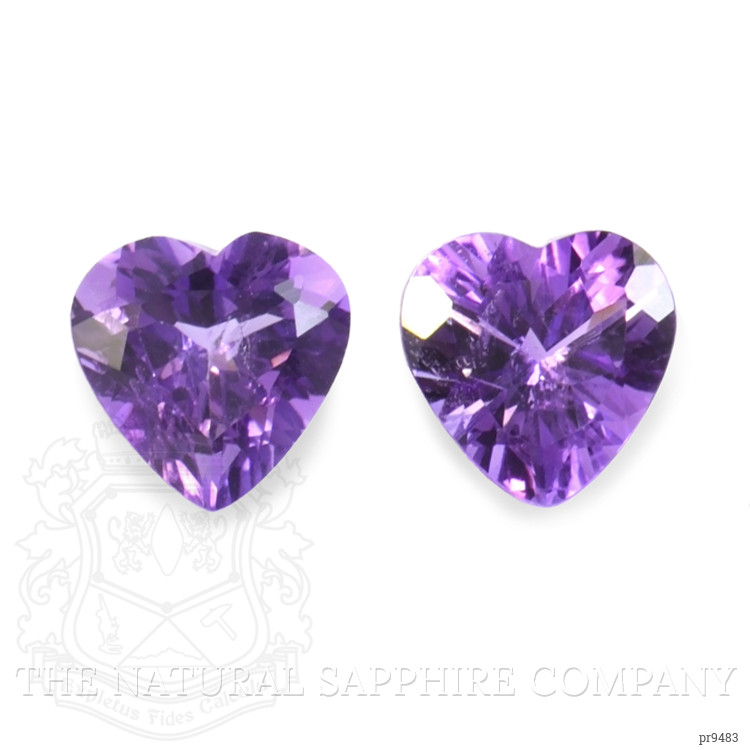 2.05 Ct.Tw. Amethyst Pair from Africa