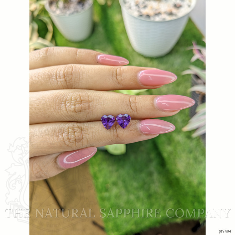 2.19 Ct.Tw. Amethyst Pair from Africa