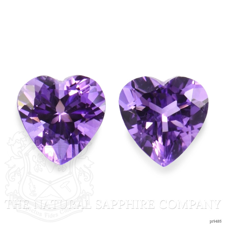 2.18 Ct.Tw. Amethyst Pair from Africa