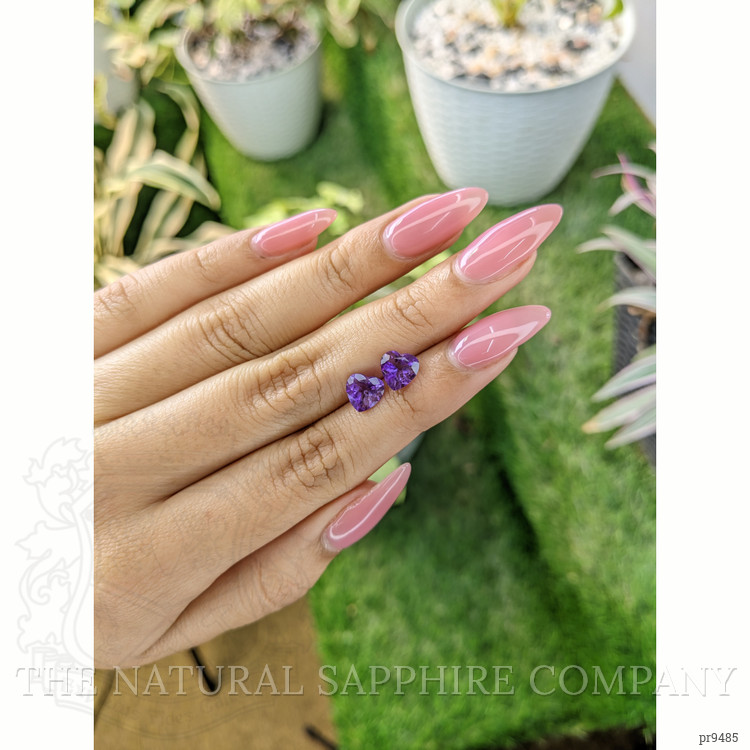 2.18 Ct.Tw. Amethyst Pair from Africa
