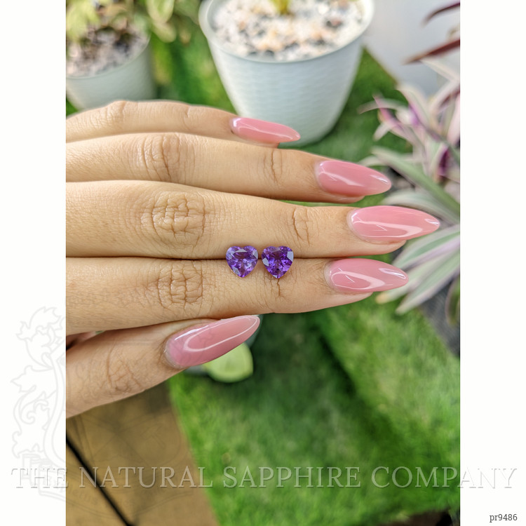 2.23 Ct.Tw. Amethyst Pair from Africa