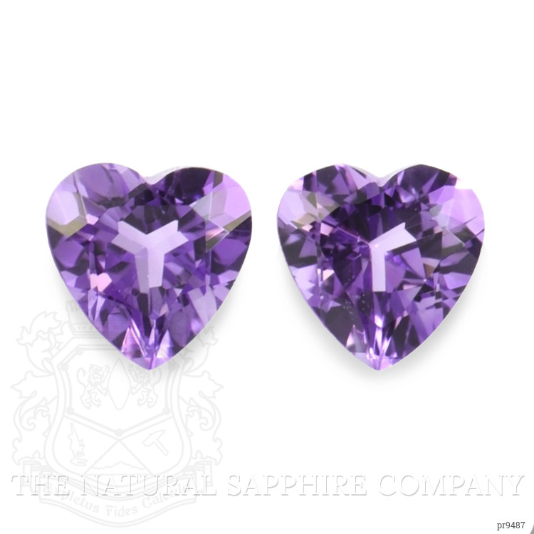 2.20 Ct.Tw. Amethyst Pair from Africa