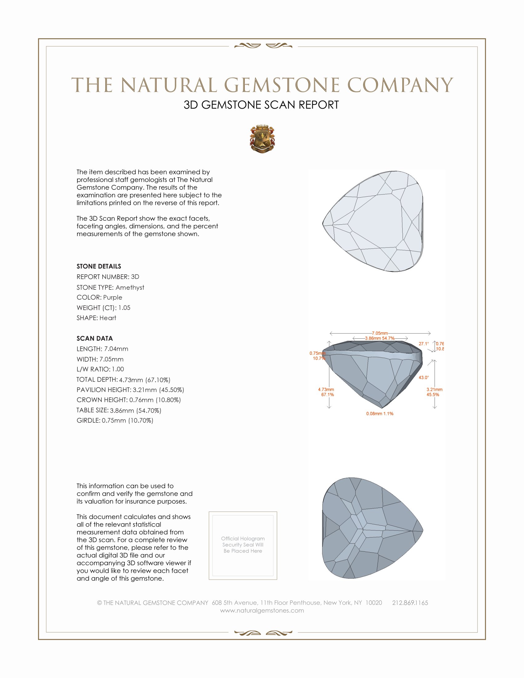 2.20 Ct.Tw. Amethyst Pair from Africa