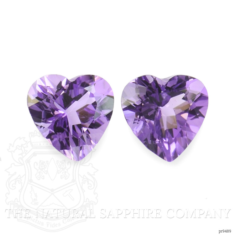 2.15 Ct.Tw. Amethyst Pair from Africa