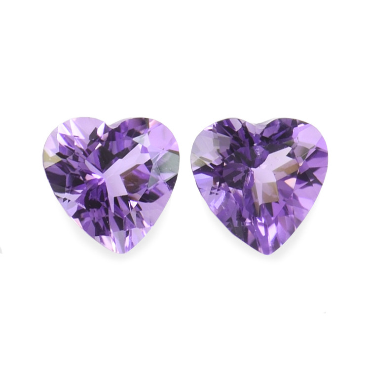 2.15 Ct.Tw. Amethyst Pair from Africa
