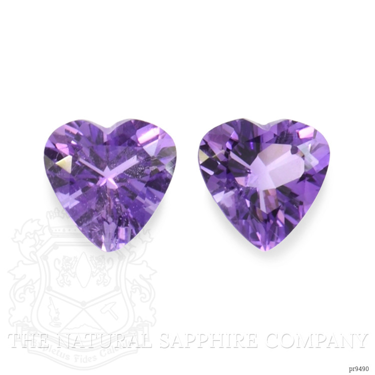 2.06 Ct.Tw. Amethyst Pair from Africa