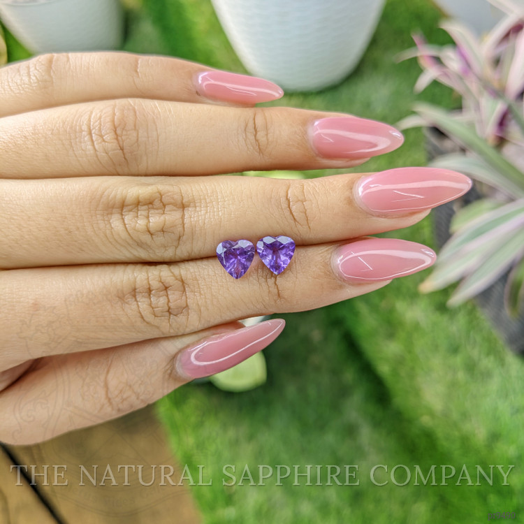 2.06 Ct.Tw. Amethyst Pair from Africa