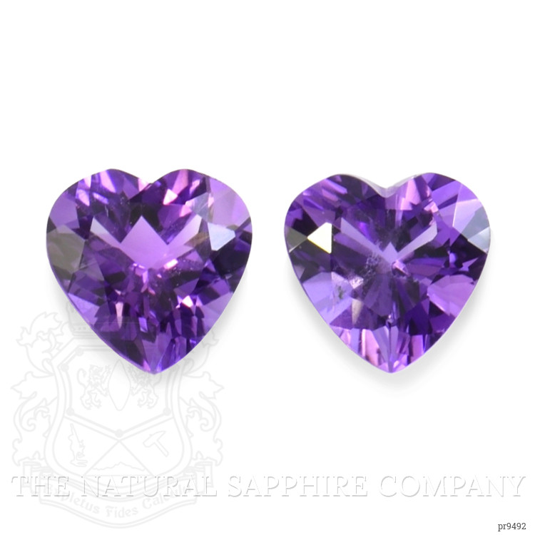 2.12 Ct.Tw. Amethyst Pair from Africa
