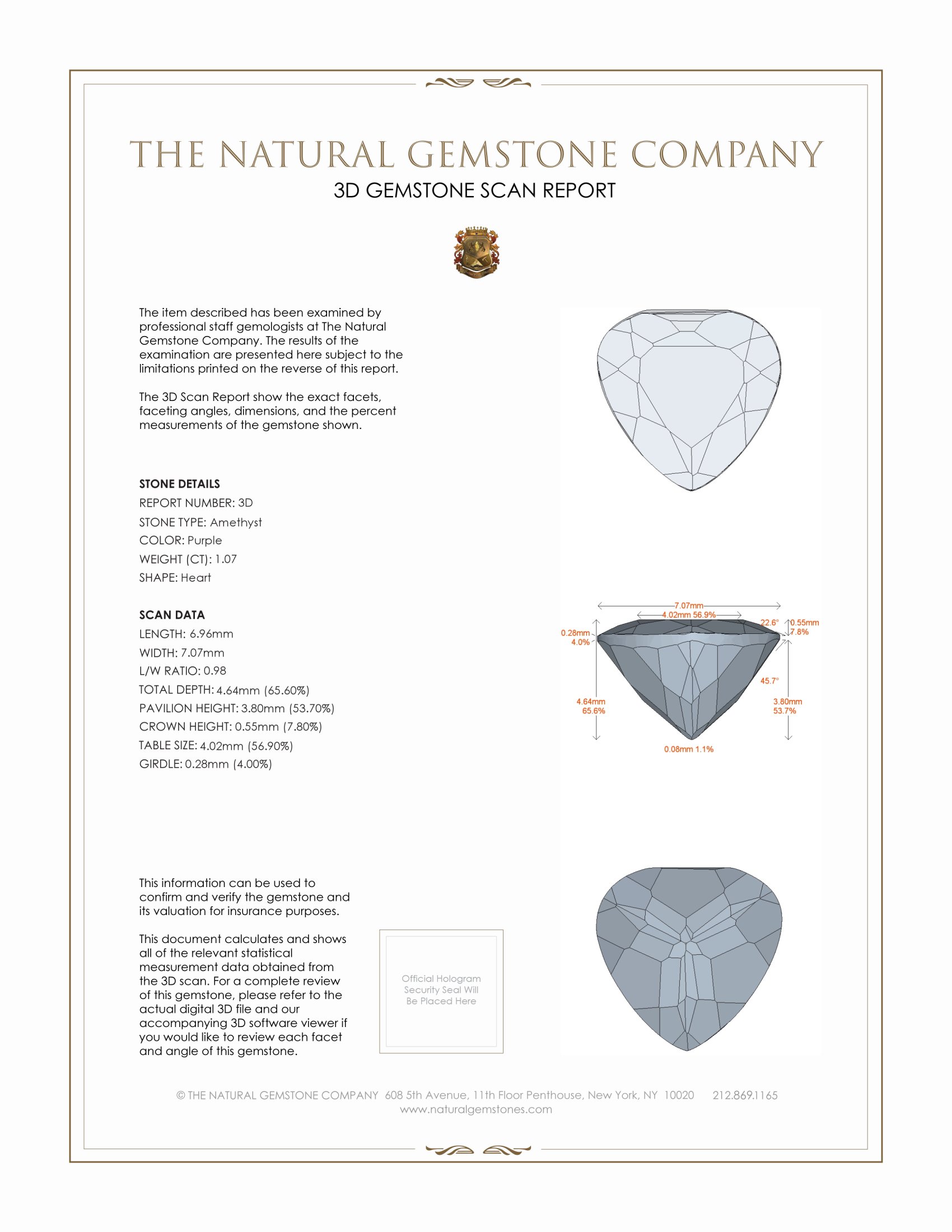 2.12 Ct.Tw. Amethyst Pair from Africa