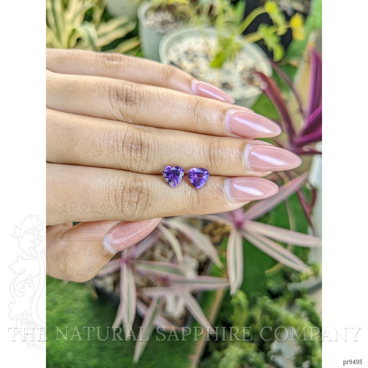 2.26 Ct.Tw. Amethyst Pair from Africa