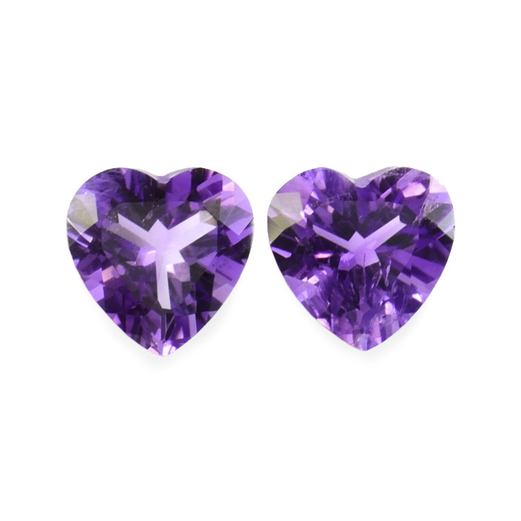 2.11 Ct.Tw. Amethyst Pair from Africa