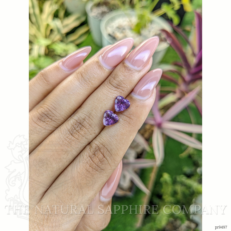 2.23 Ct.Tw. Amethyst Pair from Africa