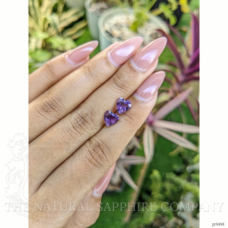 2.14 Ct.Tw. Amethyst Pair from Africa