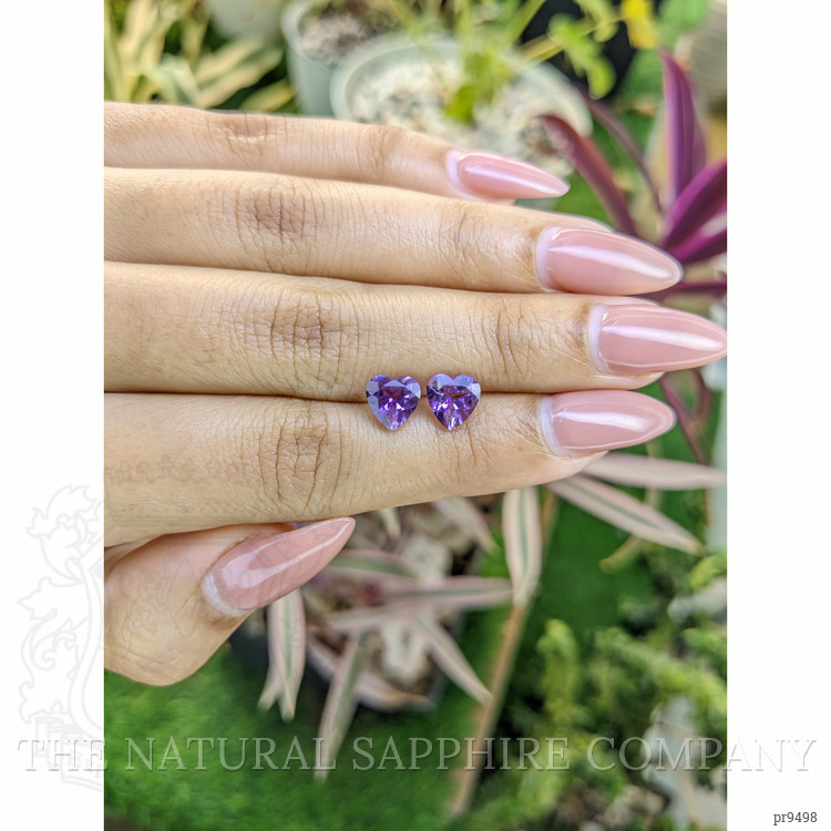 2.14 Ct.Tw. Amethyst Pair from Africa