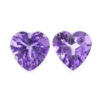 2.25 Ct.Tw.Total Carat Weight Amethyst Pair from Africa Video