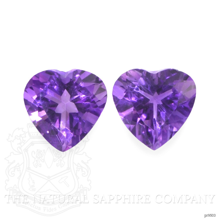 2.16 Ct.Tw. Amethyst Pair from Africa