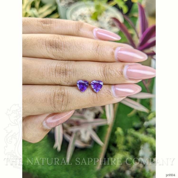 2.14 Ct.Tw. Amethyst Pair from Africa