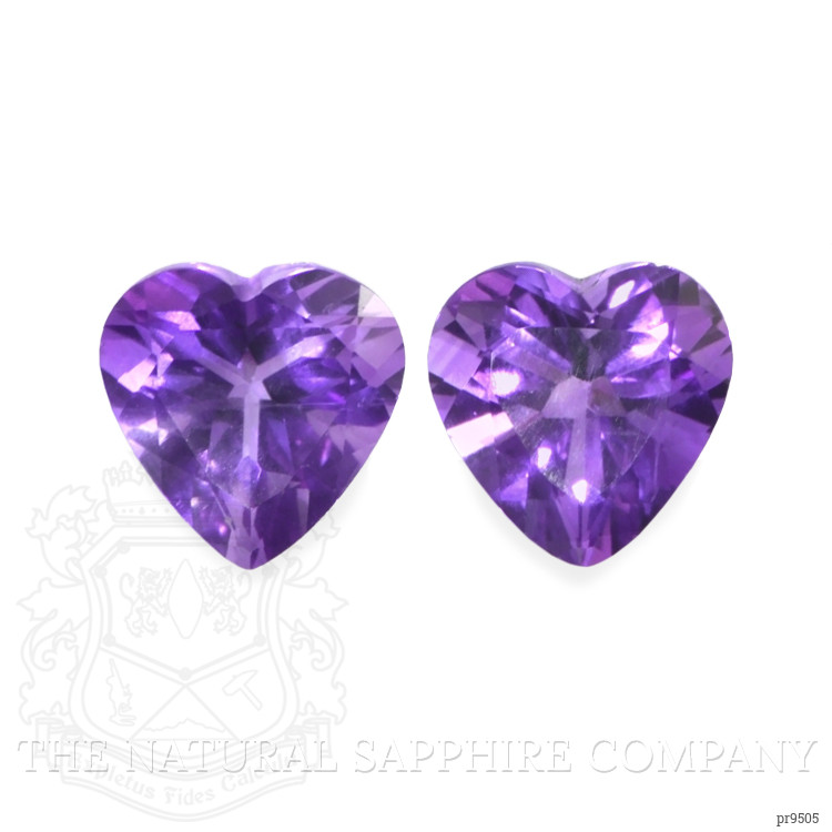 2.18 Ct.Tw. Amethyst Pair from Africa