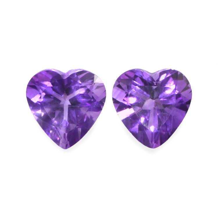 2.18 Ct.Tw. Amethyst Pair from Africa
