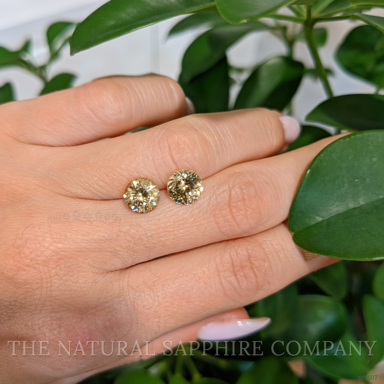 4.42 Ct.Tw. Zircon Pair from Tanzania