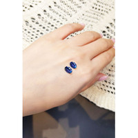 2.43&nbsp;Ct.Tw.Total Carat Weight Blue Sapphire Pair from Ceylon (Sri Lanka) Life Style