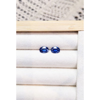 2.43&nbsp;Ct.Tw.Total Carat Weight Blue Sapphire Pair from Ceylon (Sri Lanka) Life Style