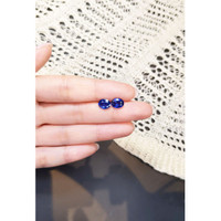 4.17&nbsp;Ct.Tw.Total Carat Weight Blue Sapphire Pair from Ceylon (Sri Lanka) Life Style