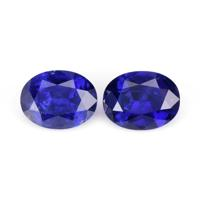 3.17&nbsp;Ct.Tw.Total Carat Weight Blue Sapphire Pair from Ceylon (Sri Lanka) Video