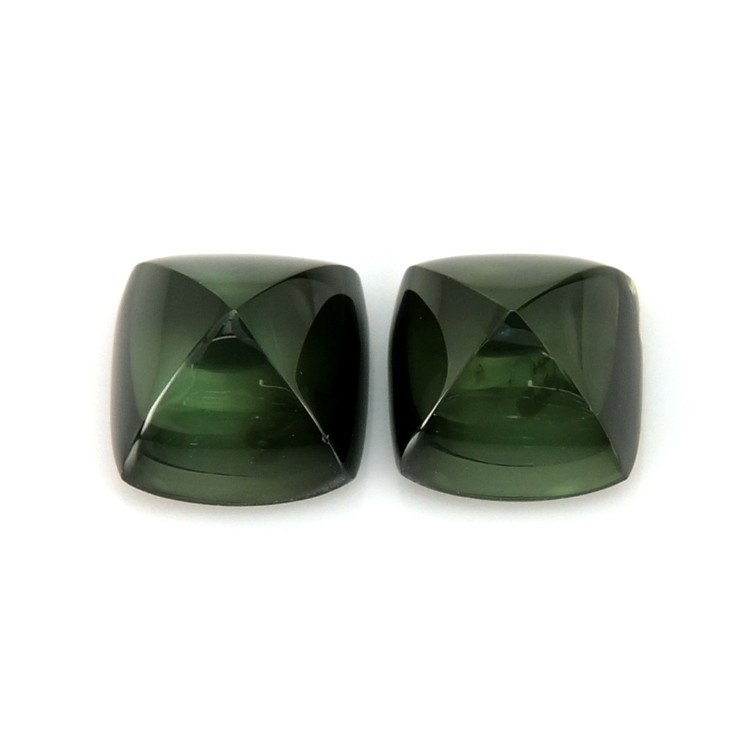 2.54 Ct.Tw. Cabochon Tourmaline Pair from Mozambique