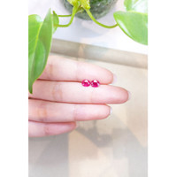 1.40&nbsp;Ct.Tw.Total Carat Weight Reddish Pink Sapphire Pair from Tanzania Life Style