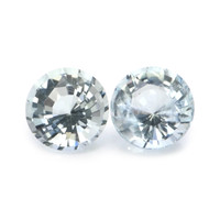 2.54&nbsp;Ct.Tw.Total Carat Weight Aquamarine Pair from Ceylon (Sri Lanka) Video