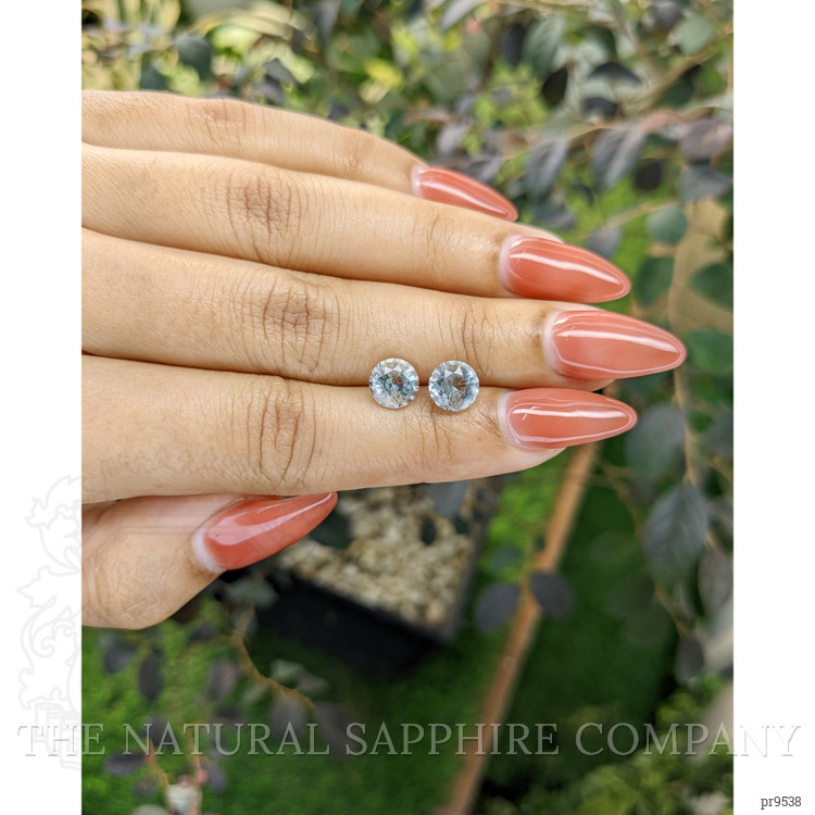 2.54 Ct.Tw. Aquamarine Pair from Ceylon (Sri Lanka)