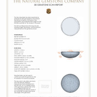 19.73&nbsp;Ct.Tw.Total Carat Weight Cabochon Rhodochrosite Pair from Australia 3 D Scan Report