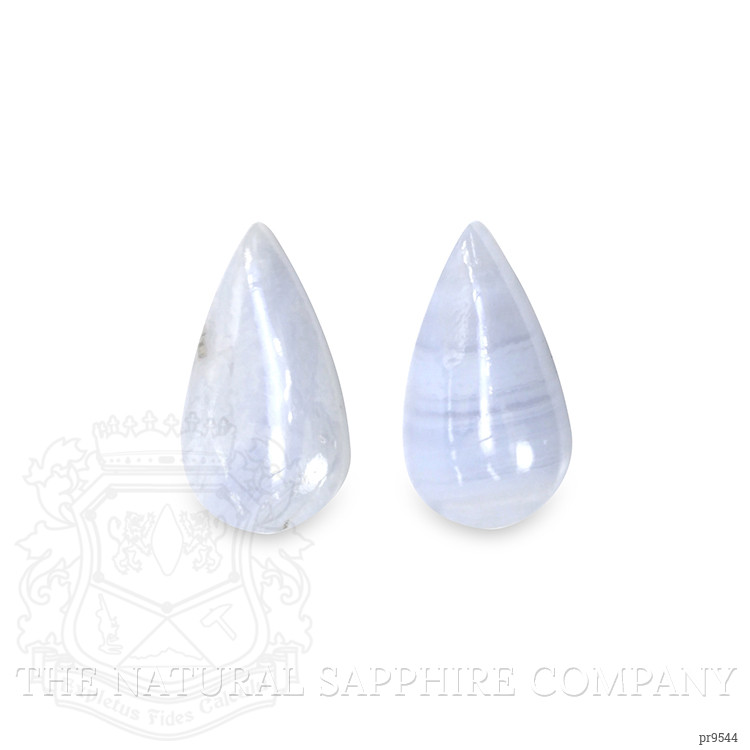 8.21 Ct.Tw. Cabochon Agate Pair from Namibia